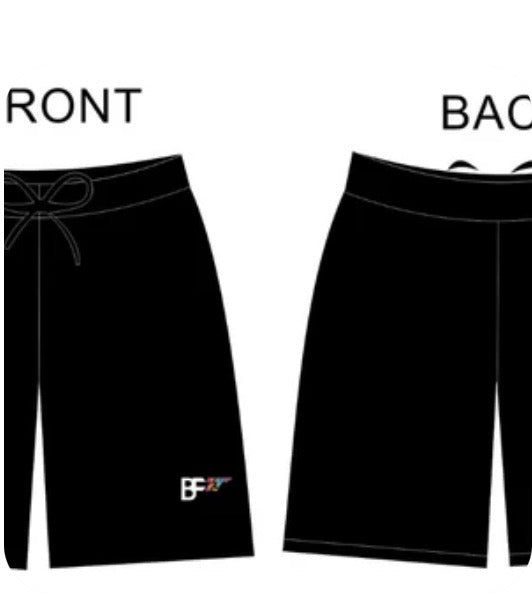 Mid-Rise Women’s Shorts w/art logo